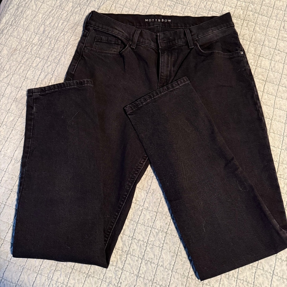 Mott & Bow Boyfriend Jeans Black 29X30